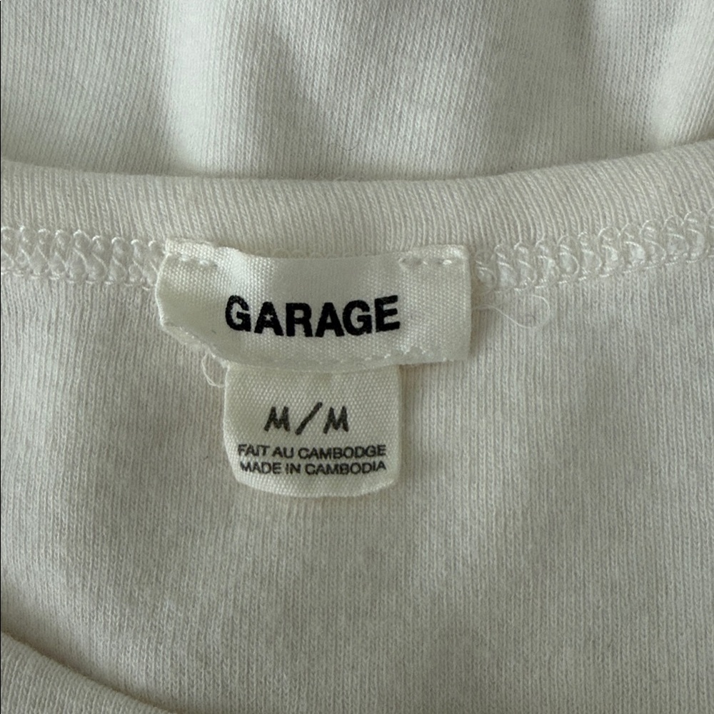 GARAGE Lace Trim Baby Tee - Picture 12 of 12